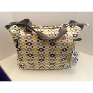 Jonathan Adler Skip & Hop Light + Lux Diaper Tote Bag w/ Changing Pad